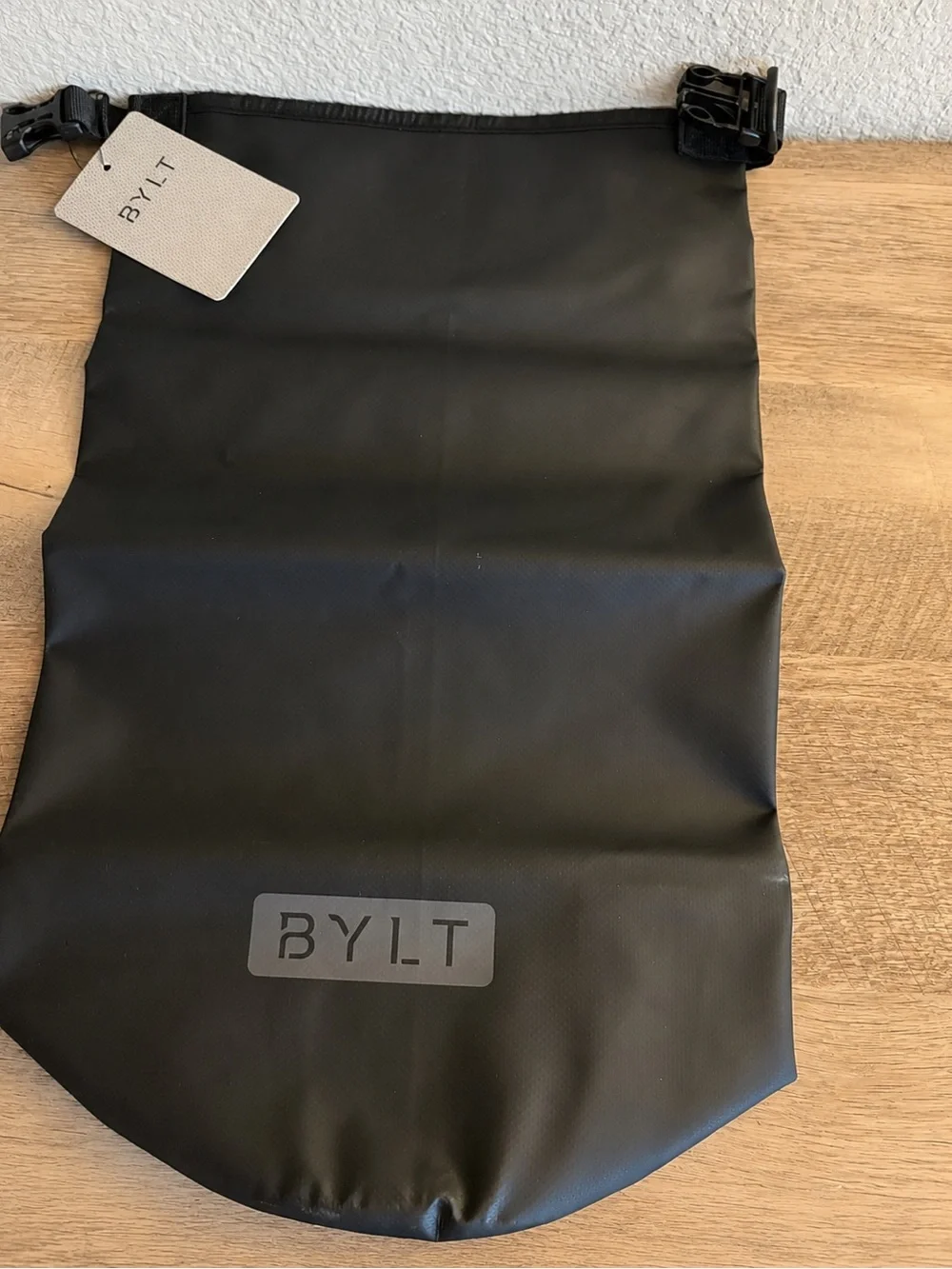 BYLT NEW Black Roll-Top Dry Bag - Men's Waterproof Shoulder Bag